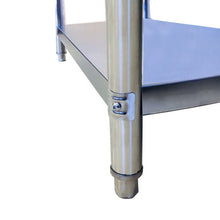 304 Stainless Steel Kitchen Bench 900x600x800mmH - TradersOfOz