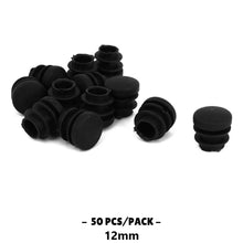 12MM - Round Plastic End Caps - 10PCS/50PCS - TradersOfOz