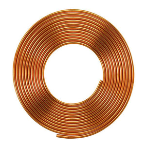 1/4"Inch Copper Pipe HVAC Refrigeration Plumbing R410A 5m/10m/15m - TradersOfOz