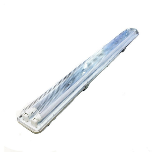 1PC/4PCS - 1200mm Weatherproof IP65 LED Twin Tube Light Fittings - TradersOfOz