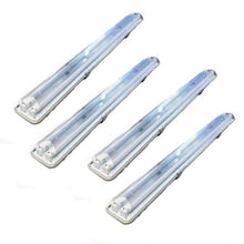 1PC/4PCS - 1200mm Weatherproof IP65 LED Twin Tube Light Fittings - TradersOfOz