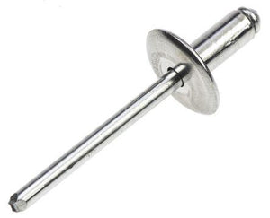250PCS M5 x 16mm Large Flange Pop Rivets - TradersOfOz