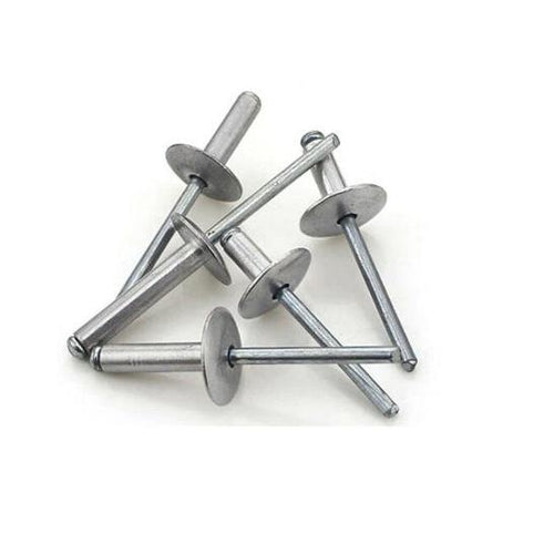 250PCS M5 x 16mm Large Flange Pop Rivets - TradersOfOz
