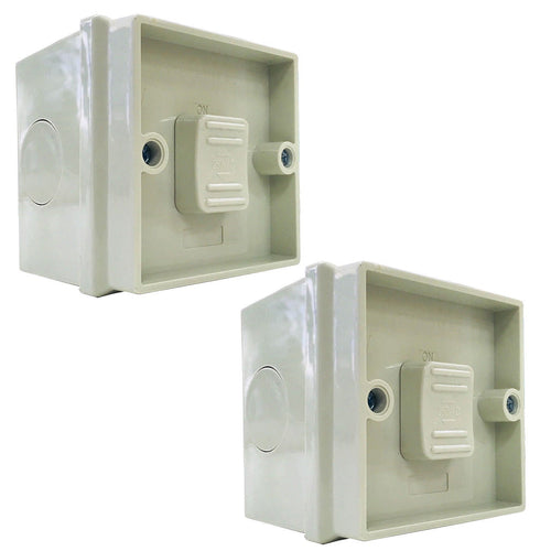 2PCS Weatherproof Single One Gang Toggle Power Switch - TradersOfOz