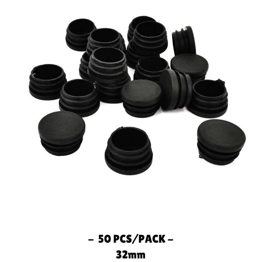 Cap Off Bottom Round 32MM - Round Plastic End Caps - 10PCS/50PCS - Buy Online – TradersOfOz