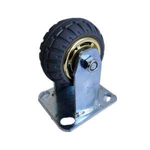 4" 100 mm Fixed Heavy Duty Caster Wheels 200 kg load - TradersOfOz