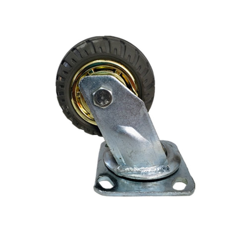 4'' 100 mm Rubber Swivel heavy duty Caster Wheels 200 kg load - TradersOfOz