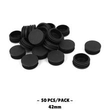 42MM - Round Plastic End Caps - 10PCS/50PCS - TradersOfOz