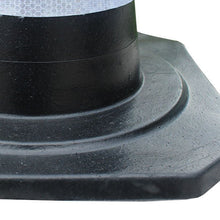 450mm Small Traffic Cone with Reflective Stripes - Rubber - TradersOfOz
