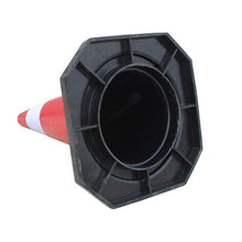 450mm Small Traffic Cone with Reflective Stripes - Rubber - TradersOfOz