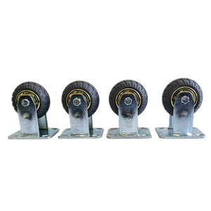 4PCS 4" 100mm Heavy Duty Fixed Caster Wheels 800 kg load - TradersOfOz