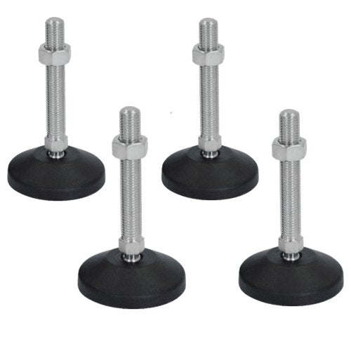 4pcs M12 x 150mm Adjustable Levelling Feet - Ball Joint - TradersOfOz