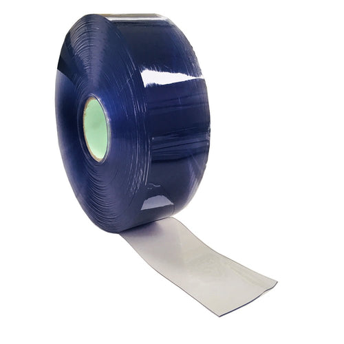 75mm x 1mm Clear Commercial/Industrial PVC Roll 50m - TradersOfOz