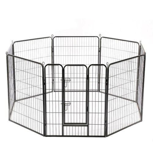 8 Panel Dog Playpen - 80x80cm - TradersOfOz