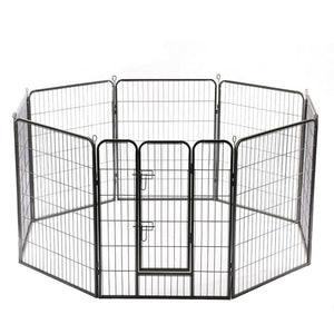 8 Panel Large Dog Pen 100x80cm - TradersOfOz