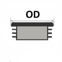 90x90MM - Square Plastic End Caps - 20PCS/50PCS - TradersOfOz