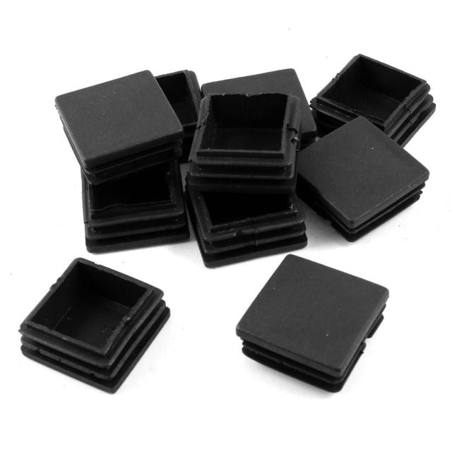 90x90MM - Square Plastic End Caps - 20PCS/50PCS - TradersOfOz