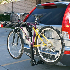 Bicycle Rack for Car - Dual 4 Bike Carrier Hitch Mount - TradersOfOz