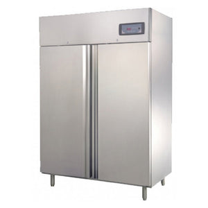 Commercial Upright Freezer 2 Door 1200L 304 Stainless Steel - TradersOfOz