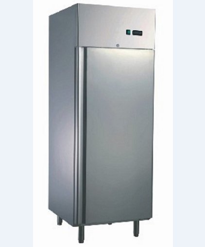 Commercial Upright Freezer Single Solid Door 550L 304 Stainless Steel - TradersOfOz