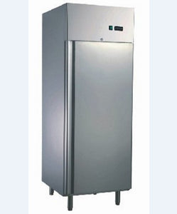 Commercial Upright Fridge Single Solid Door 550L 304 Stainless Steel - TradersOfOz