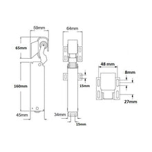 Coolroom/Freezer Flush Hydraulic Door Closer HS-2000 - TradersOfOz