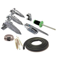 Coolroom/Freezer Kit -Lockable DH036 Latch/3x 1460 Hinges/8m Rubber Seal/Safety Bell/Fixing Screws - TradersOfOz