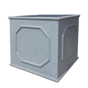 Grey Square Outdoor Plant Pots - TradersOfOz