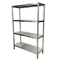 Heavy Duty Stainless Steel Shelves - 400kg Load - 450/600 Depth - TradersOfOz
