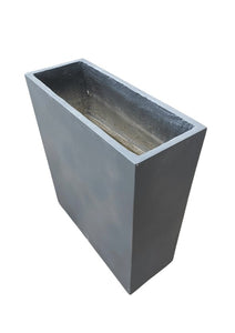 Outdoor Large Divider Trough Rectangular Planter Box Grey - TradersOfOz