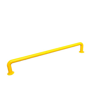 Safety Guard Rail Barrier Bollard-2m Industrial-Yellow warning colour - TradersOfOz