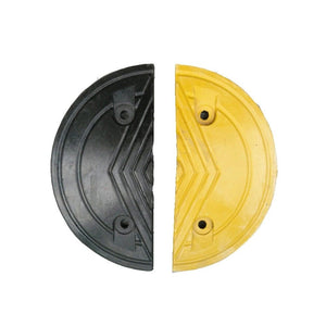 Set Rubber Speed Hump End Section - TradersOfOz