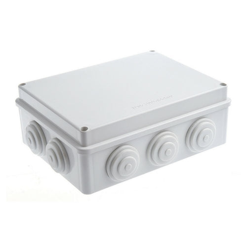 Waterproof Electrical Cable Junction Box Enclosure Weatherproof 200x155x80mm - TradersOfOz