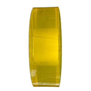 Yellow Clear PVC Strip Curtains 1000 x 2000mm - 75mm wide strips - TradersOfOz